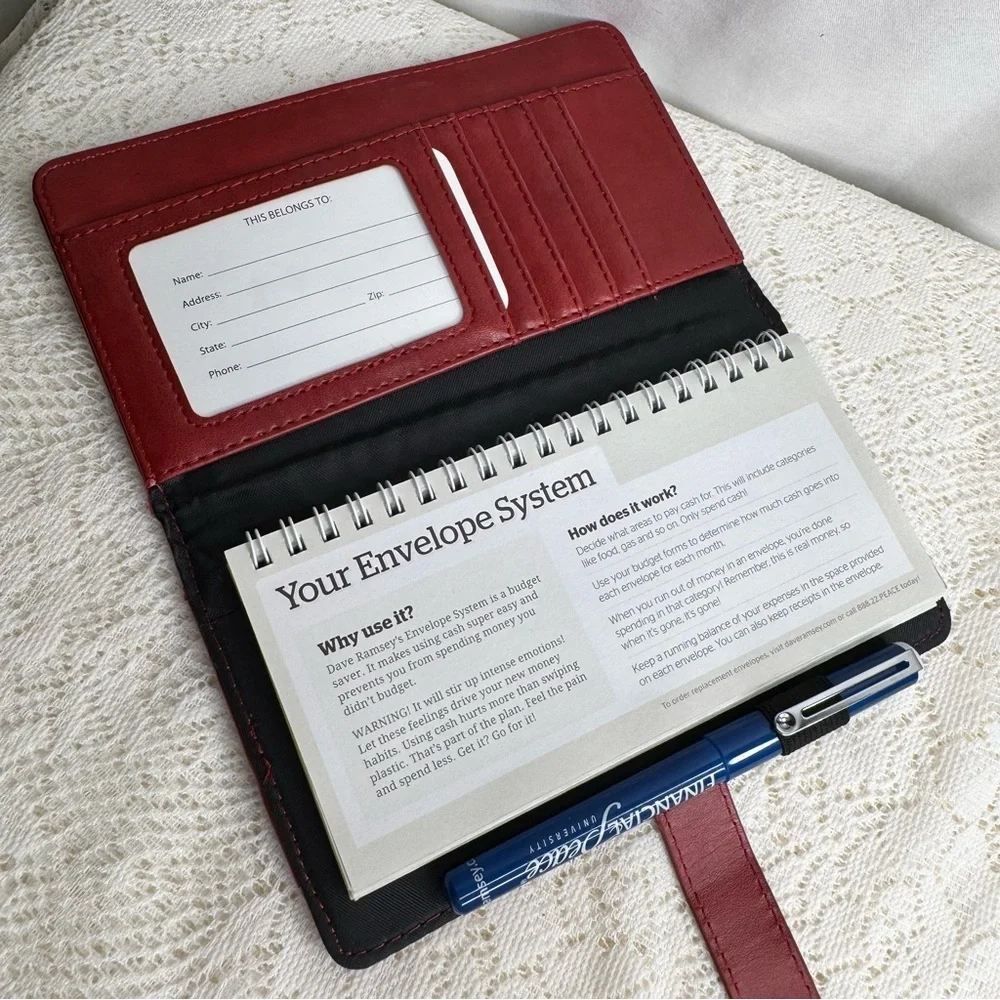Dave Ramsey Budget Set ❤️ Money Makeover + Red Envelope Wallet Starter Kit